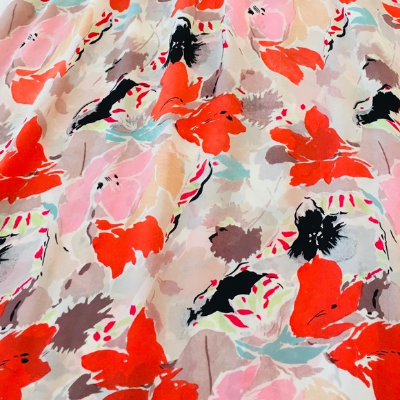 SOLD Parker Floral Silk Maxi Dress - Picture 3 of 7